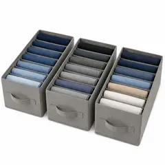 ONE PIXEL - Organizador De Jeans Y Camisas X3 UND Plegable Para Armario Multifuncional