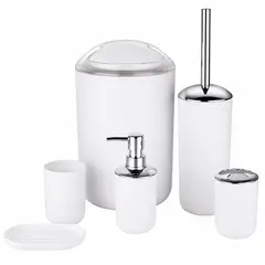 ONE PIXEL - Kit Dispensador De Baño Elegantes Multifuncional Practicos X6