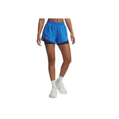 UNDER ARMOUR - Short Mujer FLY BY 2 IN 1 SHORTS Azul