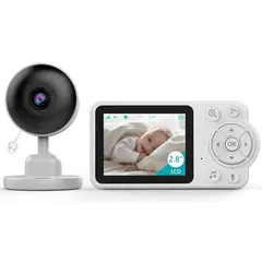 ONE PIXEL - Monitor Cámara De Bebé Inalámbrico Vision Nocturna Wifi Ajustable