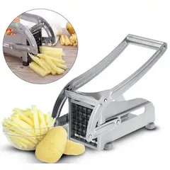 ONE PIXEL - Cortador Manual De Papas Patatas Fritas Acero Inoxidable