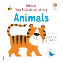 USBORNE - LIBRO INFANTIL - PRIMERAS PALABRAS - ANIMALES -