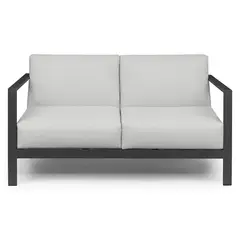 SOFA MARKET - Sofa de Exterior y Terraza Kaira 3 Puestos Tela Beige