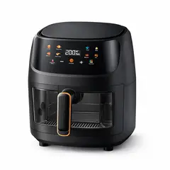 ONE PIXEL - Freidora De Aire Air Fryer 8LTS Pantalla Táctil Sin Aceite
