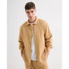 SEVEN SEVEN - Camisa De Hombre Color Camel Marca #45012181
