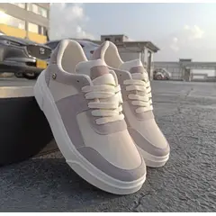 URBAN PLUS - TENIS PARA MUJER BEIGE
