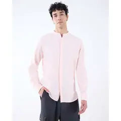 SEVEN SEVEN - Camisa Para Hombre Manga Larga Color Rosa Marca #45012067
