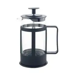 JUAN VALDEZ - Cafetera Prensa Francesa en vidrio 350 ml Color Negro
