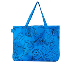 TOTTO - Shopping bag plegable Hello Pixar Azul