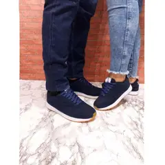URBAN PLUS - TENIS UNISEX COLOR AZUL