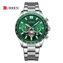 CURREN - Reloj Cronógrafo 8418 Para Hombre - Verde