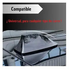 AFM - Antena Aleta De Tiburon Radio Carro Señal Am Y Fm Moderna