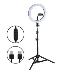 GENERICO - ARO DE LUZ 26 CM + TRIPODE