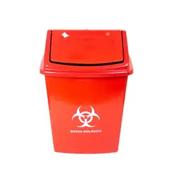 COLPLAST - Papelera Vaivén 22 Lt Roja