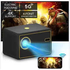 GENERICO - Proyector Android Y7 5000 Lumens Zoom Ajustable