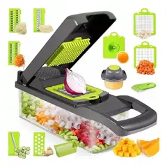 GENERICO - Cortador Verduras Multi Picador Vegetales 15 En 1