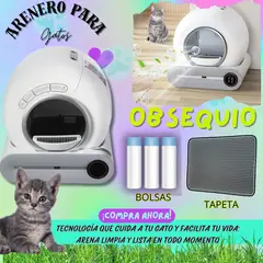 ORIGINAL HEALTH - ARENERO INTELIGENTE AUTOMATICO CON APLICACION WIFI Y REGALO