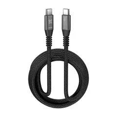 KLIP XTREME - KX USB-C cable 240W 480mbps 10ft 3m Braided