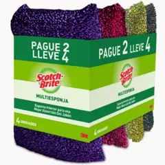 3M - Esponja Multiesponja P2LL4 Scotch Brite