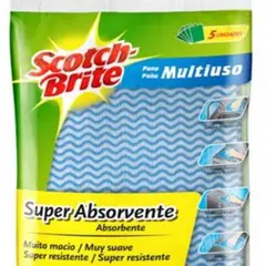 3M - Paño Reutilizable x5 Scotch Brite