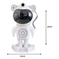 GENERICO - Proyector De Luz Galaxia Estrellas Astronauta bluetooth
