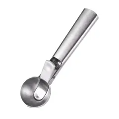 TRIPLE CLEAN - Cuchara Para Helado En Acero Inoxidable Con Palanca