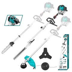 TOTAL - Cortaseto Orilladora Desbrozadora Motosierra 52cc