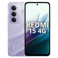 XIAOMI - Celular Redmi 15 4G 256GB/8GB RAM - Morado