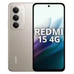 XIAOMI - Celular Redmi 15 4G 128GB/6GB RAM - Dorado