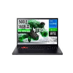 ACER - PORTATIL NITRO LITE INTEL I7-13620H RTX 3050 6GB SSD 512GB RAM 16GB 16" FHD 165Hz