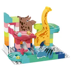 AMERICAN GENERICS - Juguete De Construccion Pista Toboganes Armatodo Niños 62pcs
