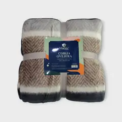 MAJESTIC IMPERIAL - Cobija Sherpa Ovejera DobleQueen 200x220 Cm