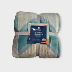 MAJESTIC IMPERIAL - Cobija Sherpa Ovejera DobleQueen 200x220 Cm