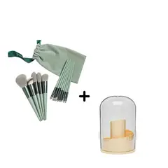 ZHOPI CO - Juego De Brochas De Maquillaje De 13 Piezas Mas Organizador 360°