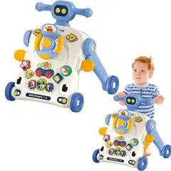 AMERICAN GENERICS - Andadera Para Bebe 3 En 1 Musical Con Tablero Didactico