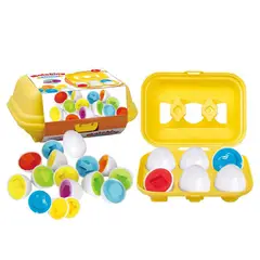 GENERICO - Juguete Huevos Montessori x6 Unidades con Numeros
