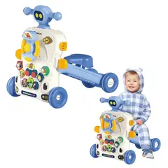 AMERICAN GENERICS - Andadera Para Bebe 5 En 1 Musical Con Tablero Didactico
