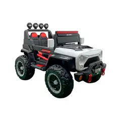 BEBESUNITA - Carro Eléctrico Para Niños 4x4 Llanta Goma Cremoto