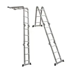 GENERICO - Escalera Plegable Multifuncional 12Pasos