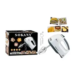 SOKANY - Batidora Electrica De Mano De 7 Velocidades Sk-133