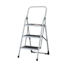 GENERICO - Escalera Plegable 3 Pasos IRON-3