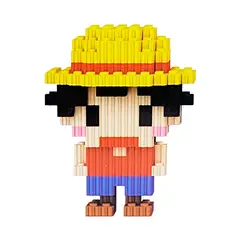 GENERICO - Luffy Monkey Juguete Armable Armatodo Construcción Niños