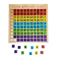 GENERICO - Juego De Mesa Madera Tablero Numeros Operaciones Matematica