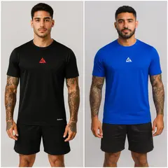 RIPPLE FT - Pack x2 Camisetas Deportivas Control Sudor Originales RIPPLE