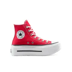 CONVERSE - Tenis Botas Ctas Lift Double Stack Mujer-Rojo