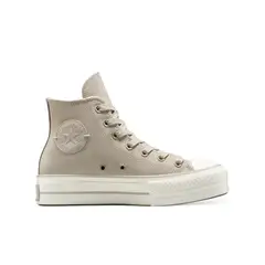 CONVERSE - Tenis Botas Chuck Taylor All Star Lift Mujer-Café