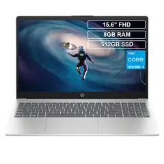 HP - Portátil 15-fd0098la Core i5 120U 8GB 512GB FHD 15.6