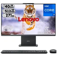 LENOVO - TODO EN UNO INTEL CORE I7-13620H SSD 512GB RAM 40GB LED 27 FHD 100Hz