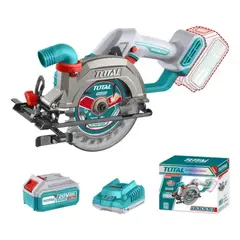 TOTAL - Sierra circular inalambrica 5 incluye bateria 40ah industrial