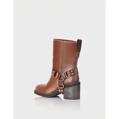 STIVALI - Bota Biker Camil Rockland Cuero Coñag